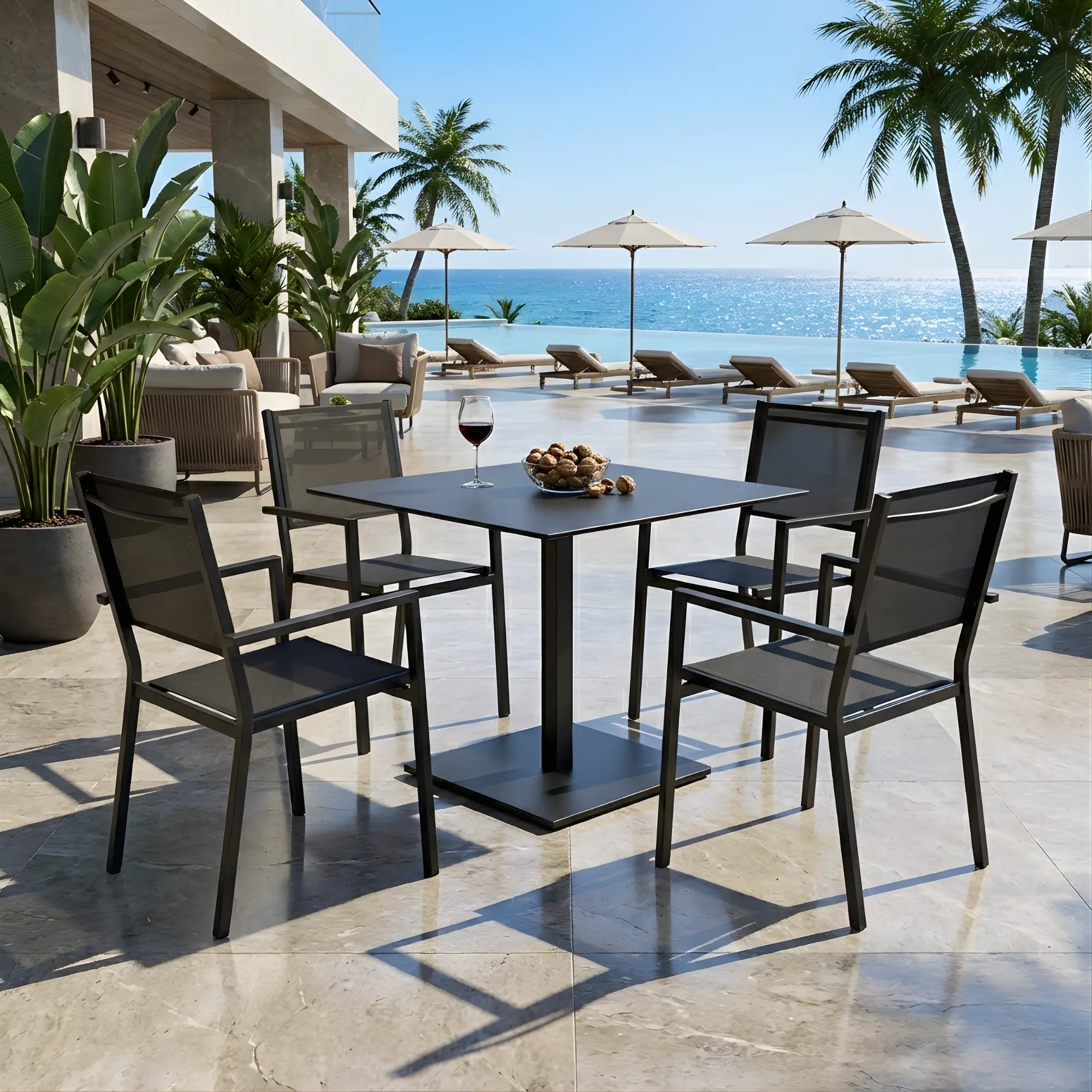 Mesa de Hostelería Cuadrada Brisol 90