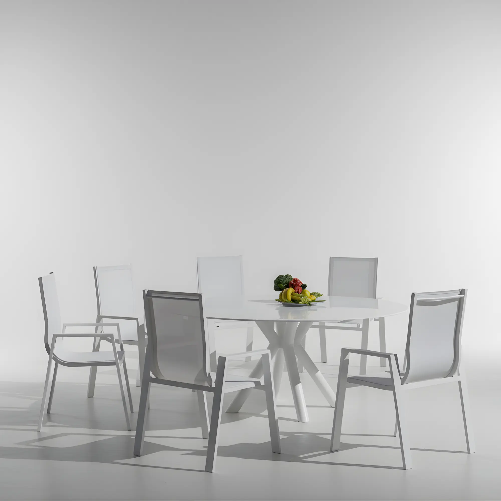 Mesa redonda para exterior Palawan 180