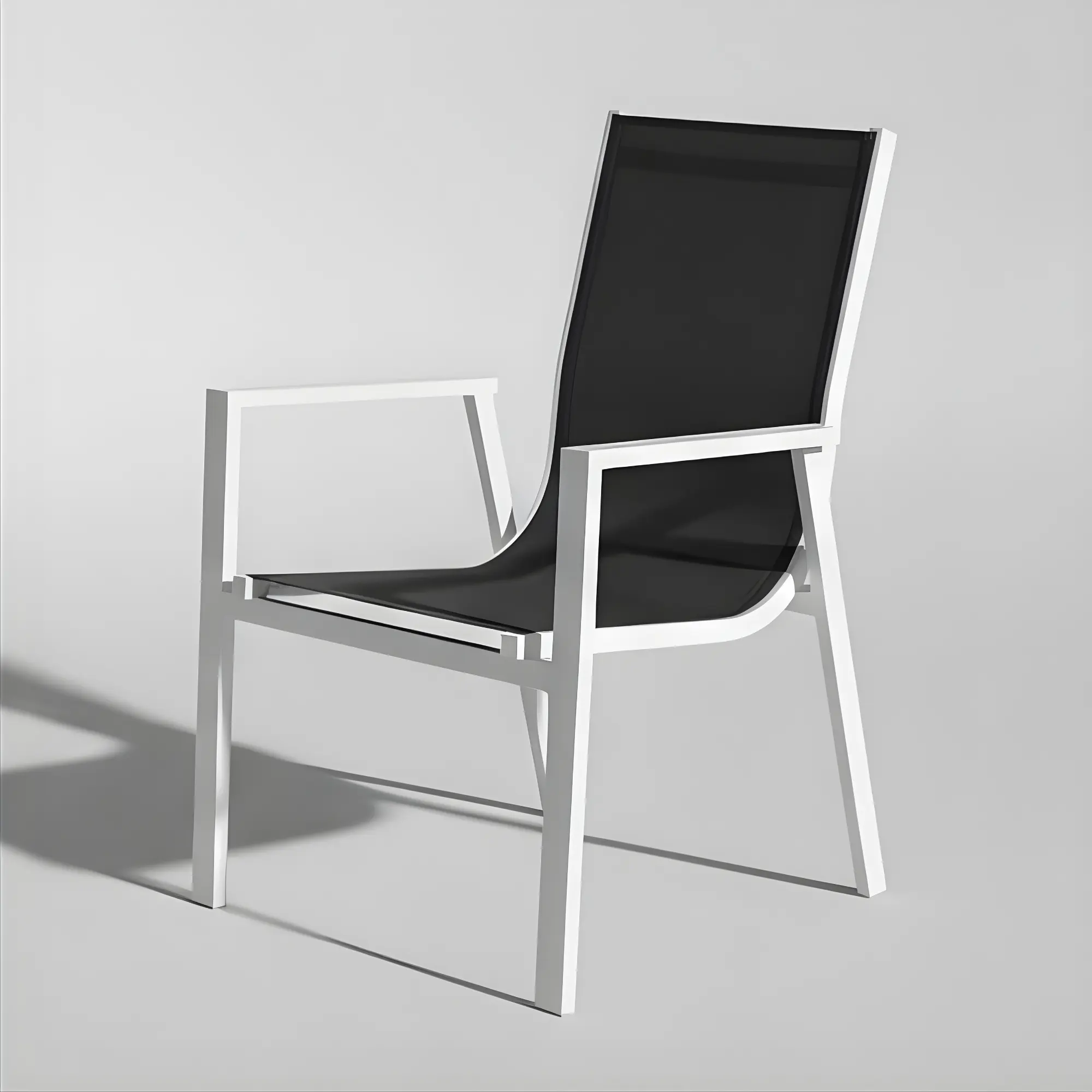 Silla de exterior apilable Sidney 3