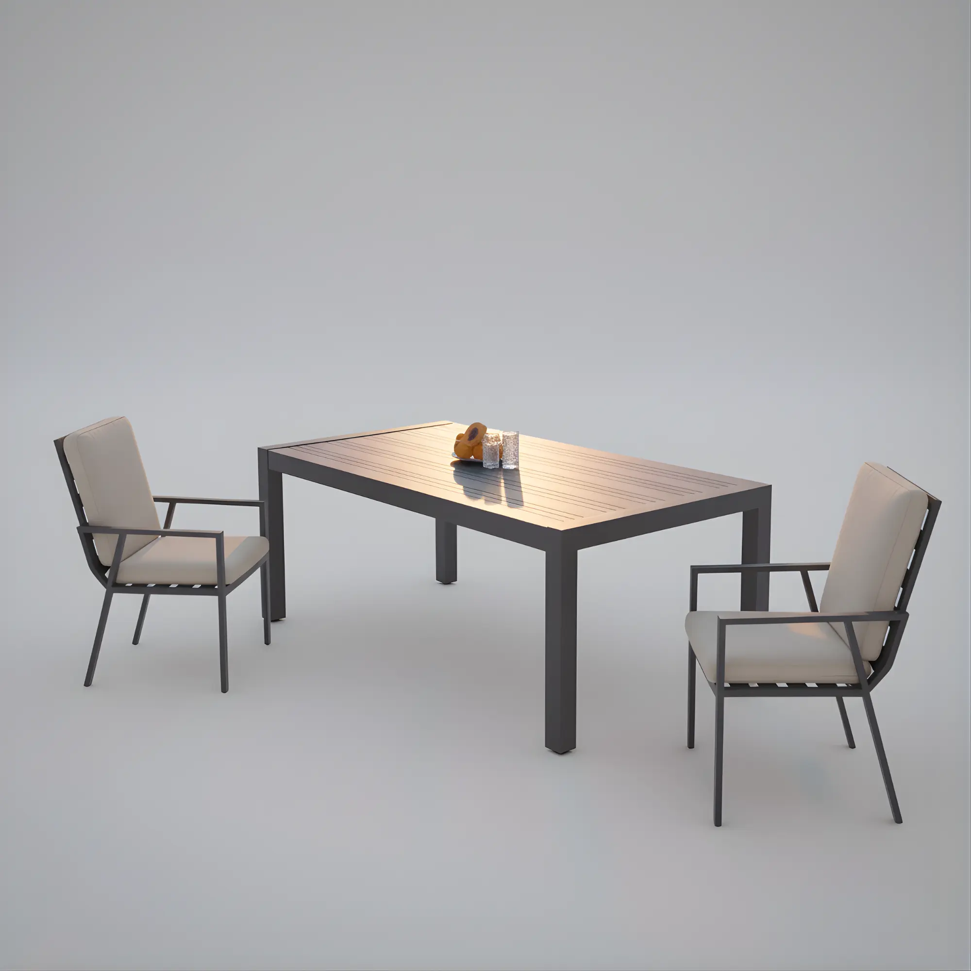 Mesa para terraza y jardín Paola 280