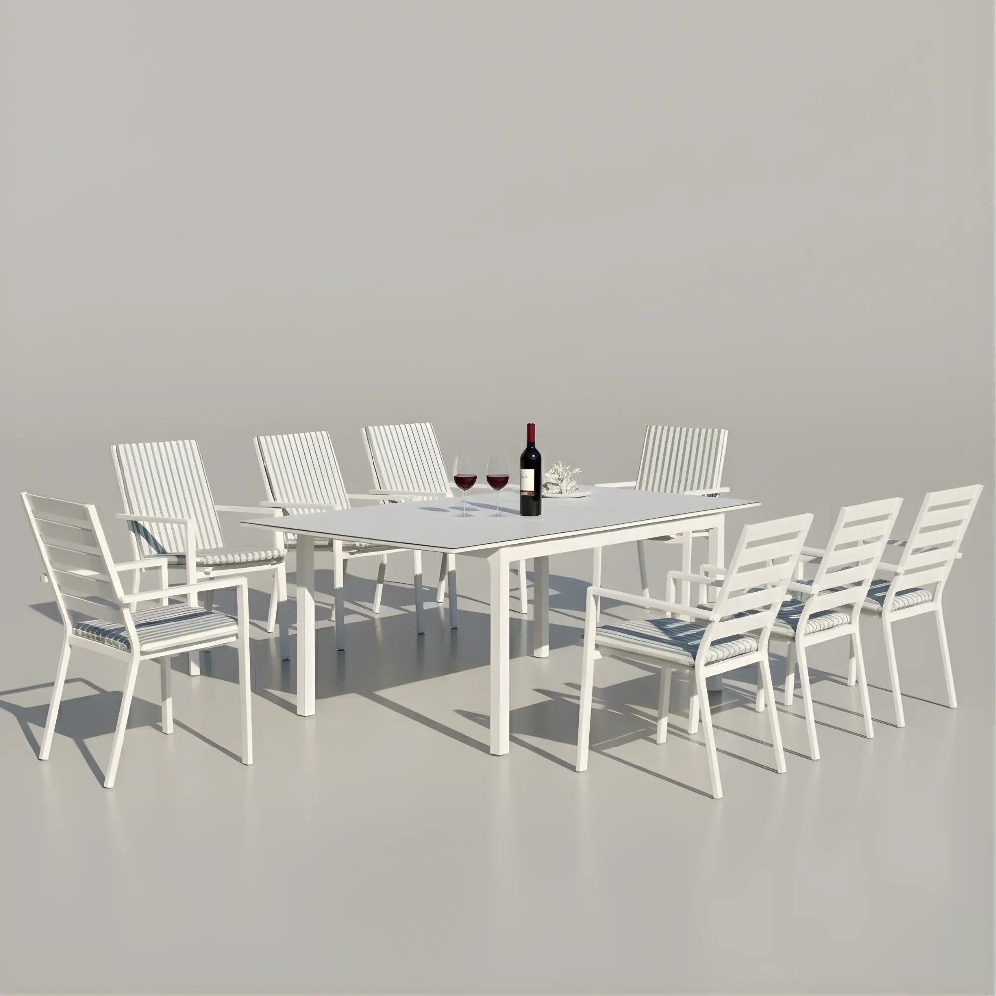 Mesa extensible para patio Palma 170