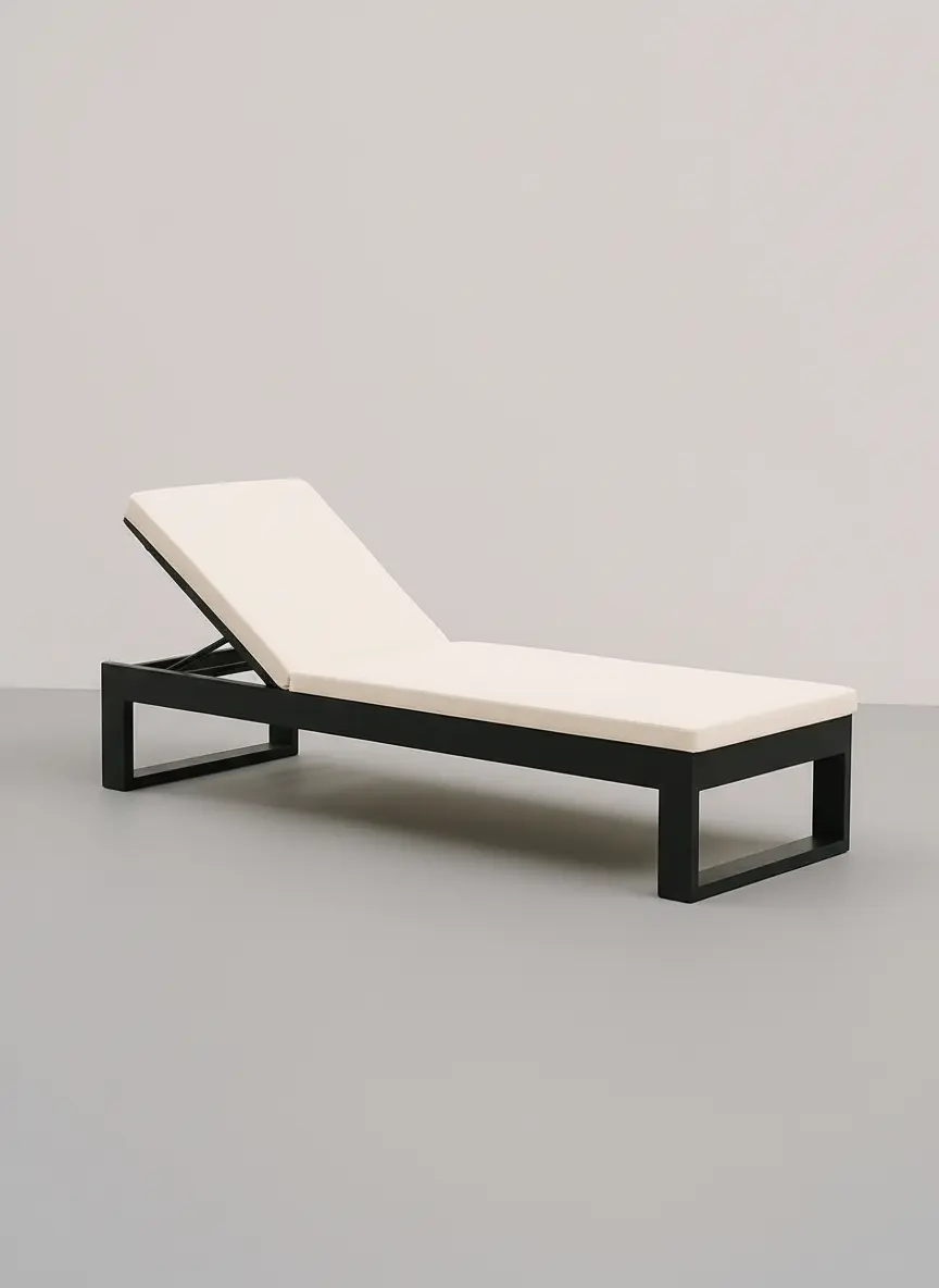 Tumbona de jardín y exterior Borum-12