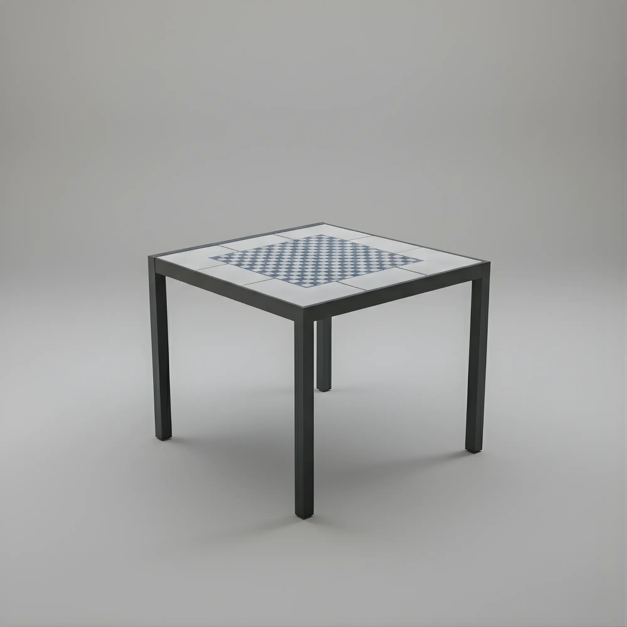 Mesa de jardín con mosaicos Góndola 90 - Imagen 2