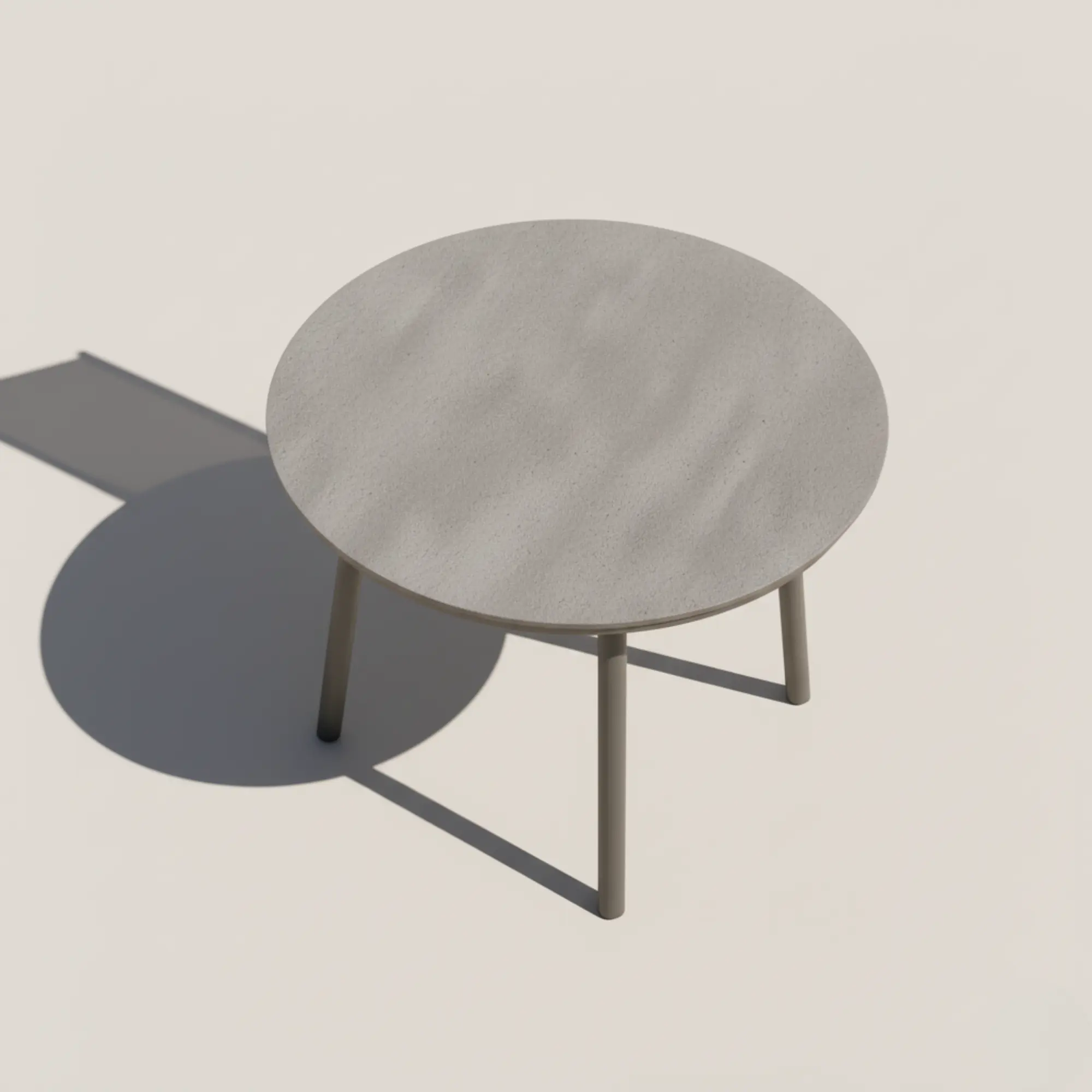 Mesa redonda de aluminio para exterior Mundra 100