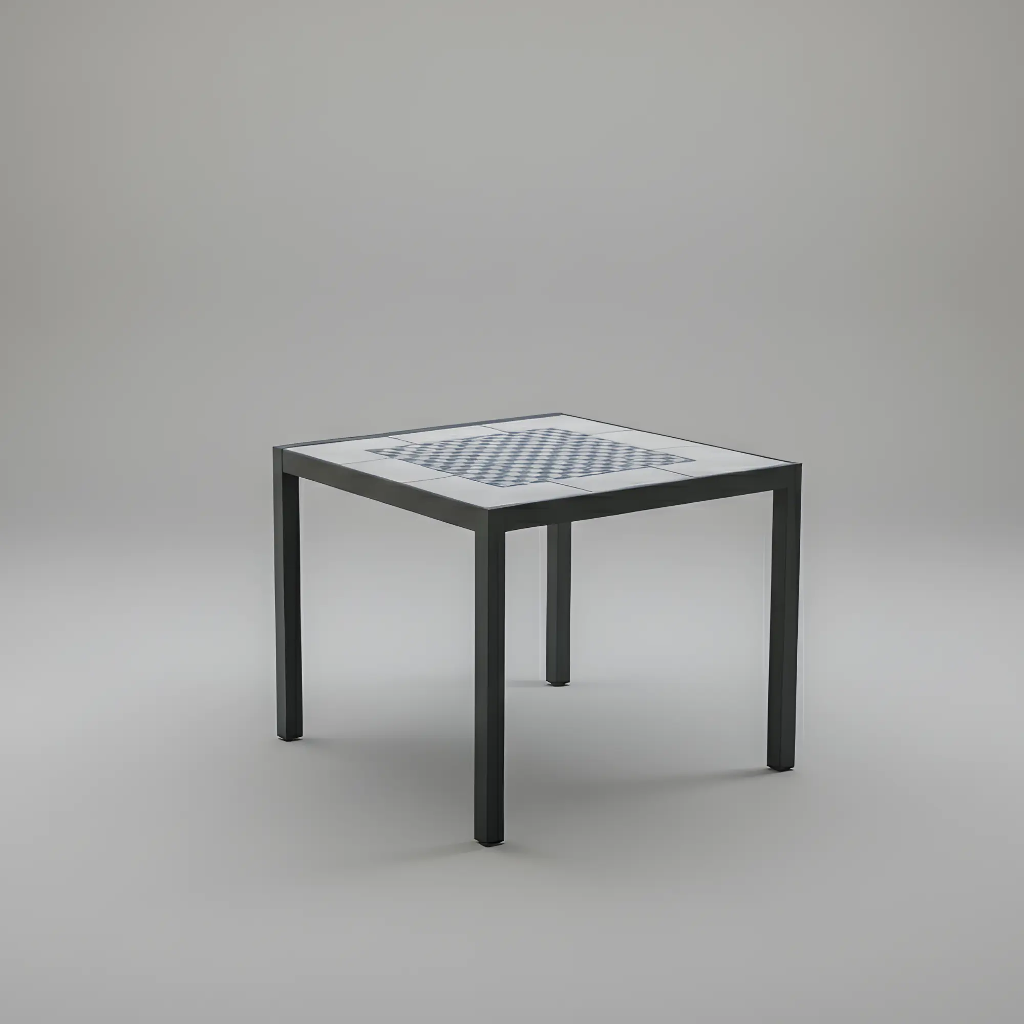 Mesa de jardín con mosaicos Góndola 90