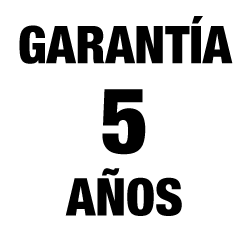 5 años de Garantía