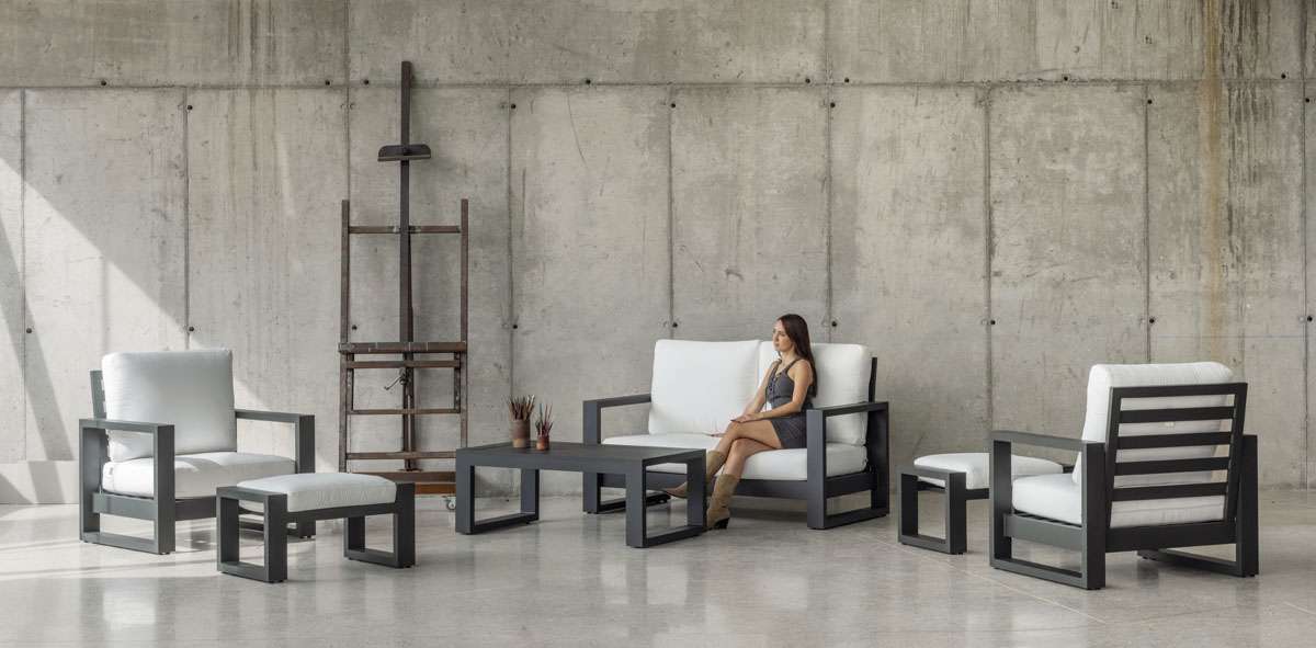 Conjunto de Jardín de Aluminio Cartago-7 - Imagen 2