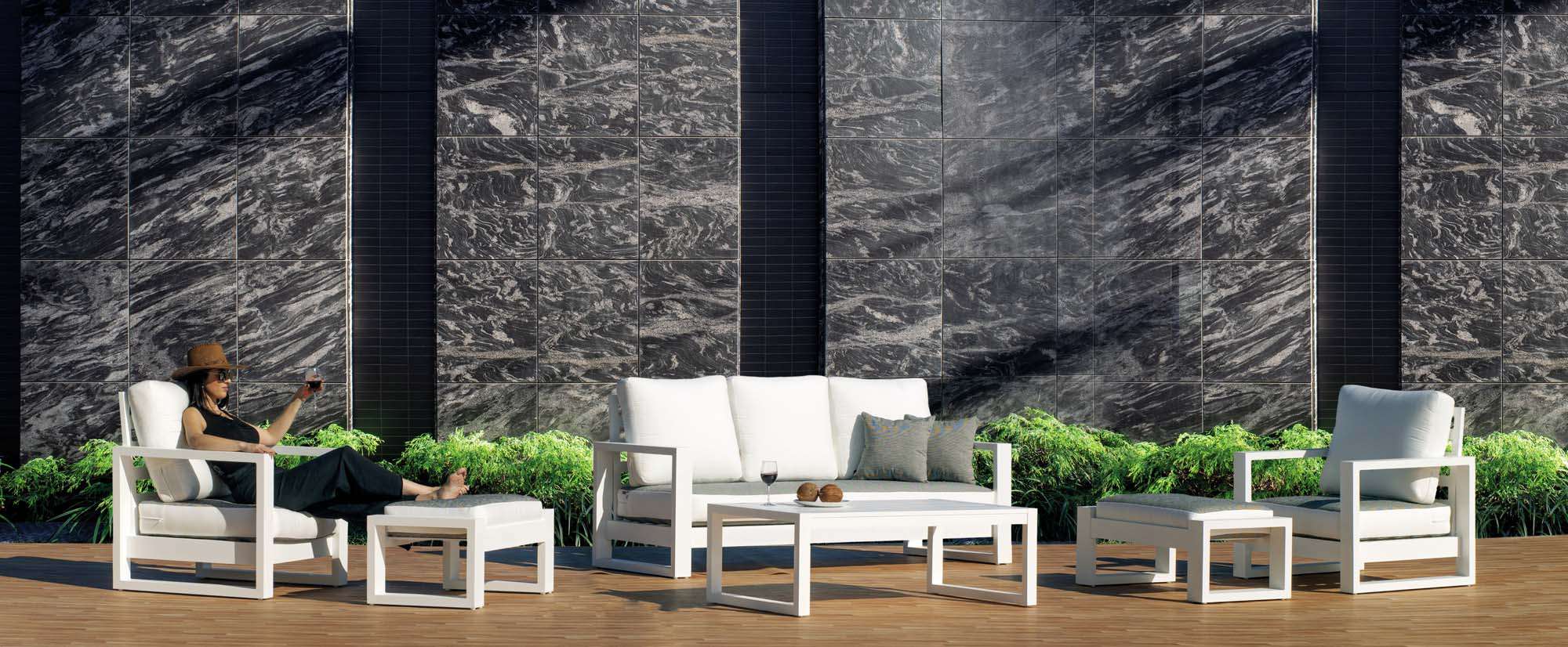 Conjunto de Exterior de Aluminio Cartago-8 - Imagen 2