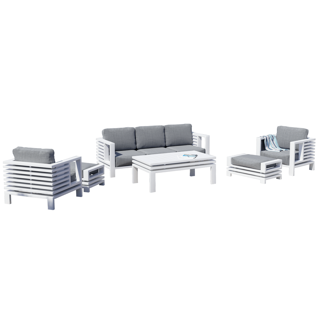 Set de Aluminio para jardín Caledonia-8