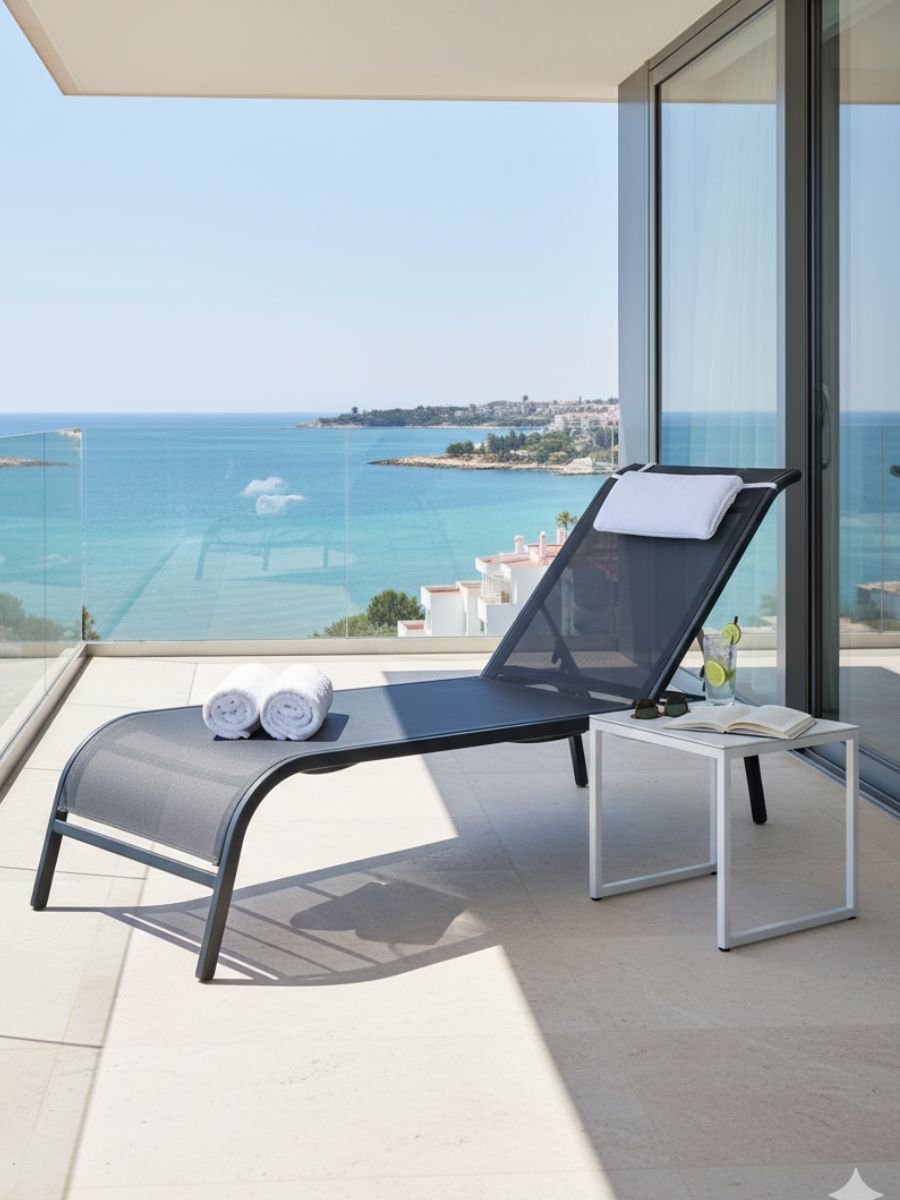 Tumbona hostelería sin brazos LEOPAR - Imagen 3