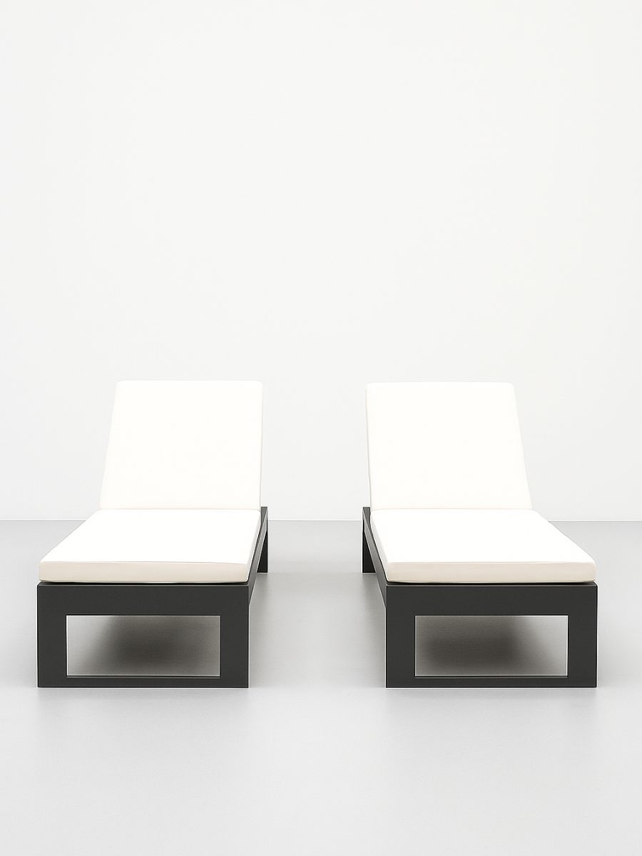 Pack 2 tumbonas Borum