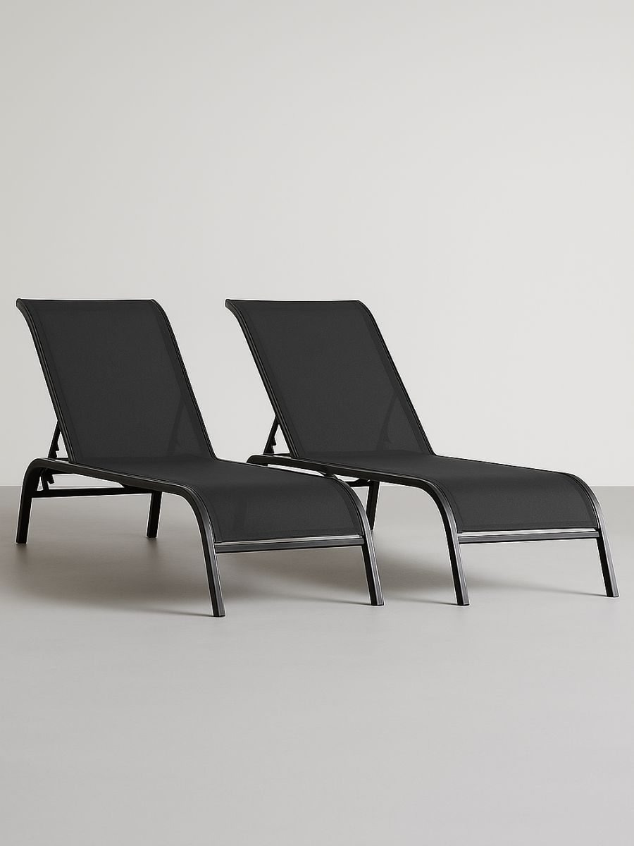 Pack de 2 tumbonas BRESCIA