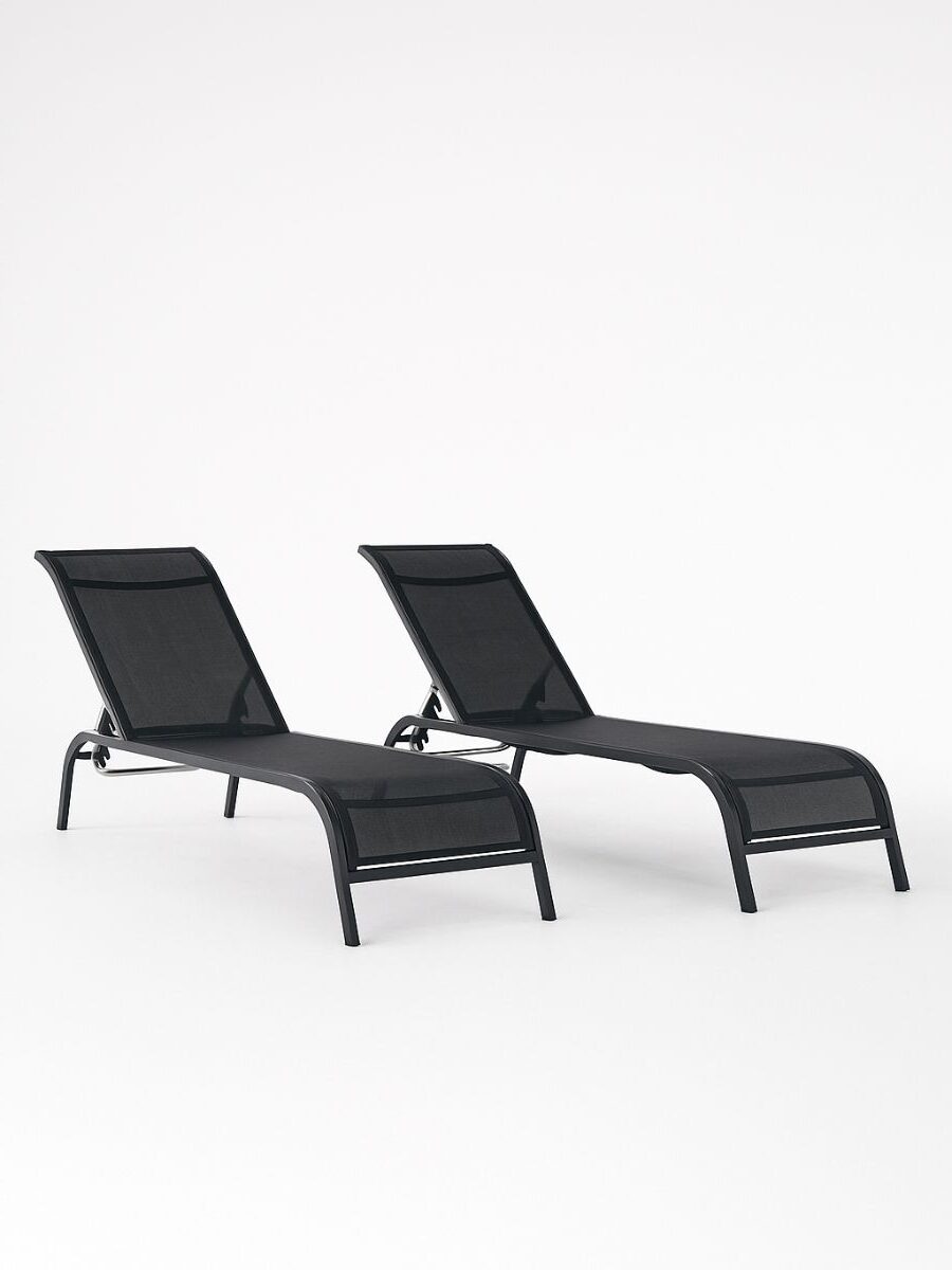 Conjunto de 2 tumbonas LEOPAR