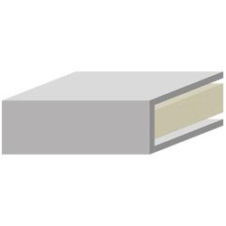 Recubierta con guata