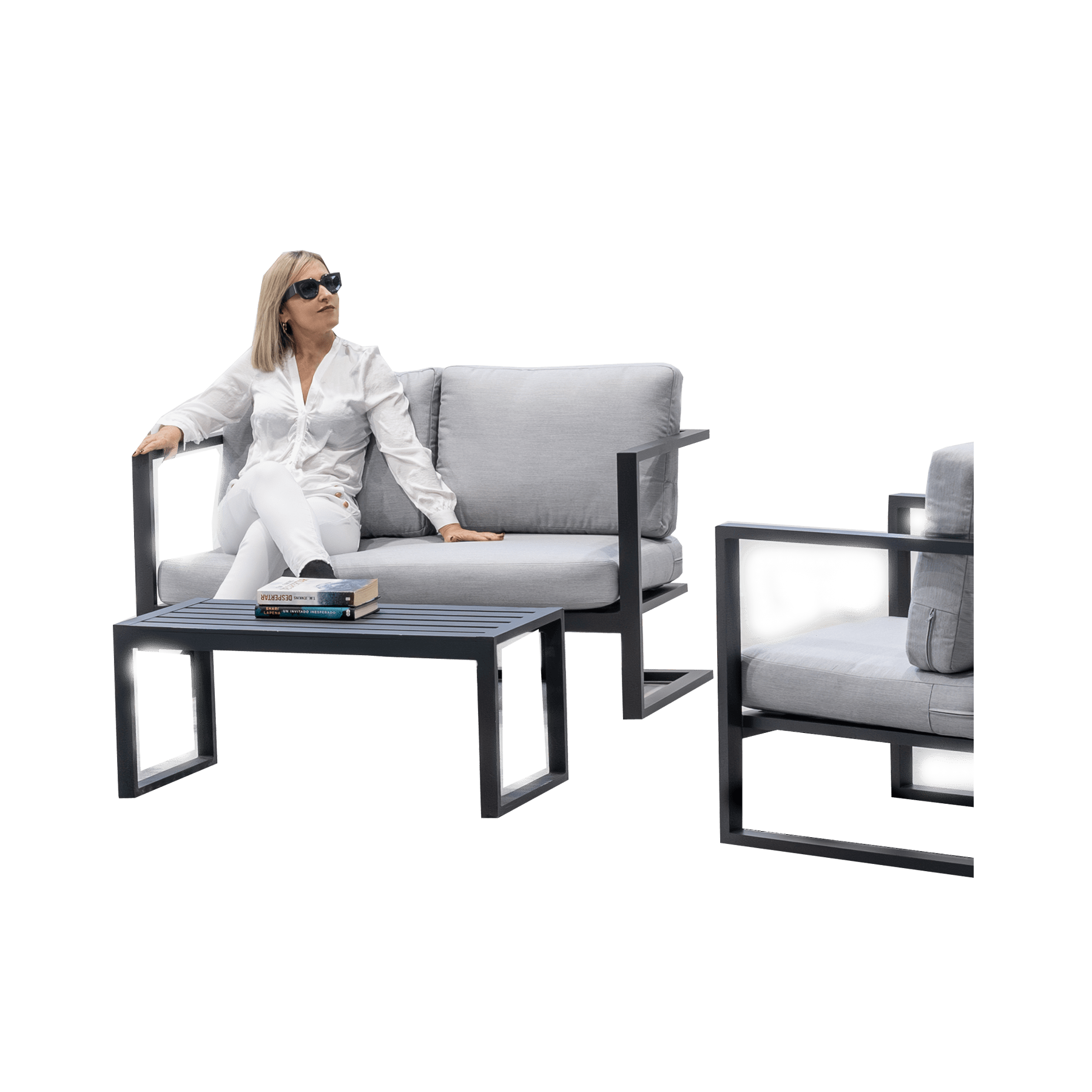 Set de Porche para 4 Personas Manhatan-7