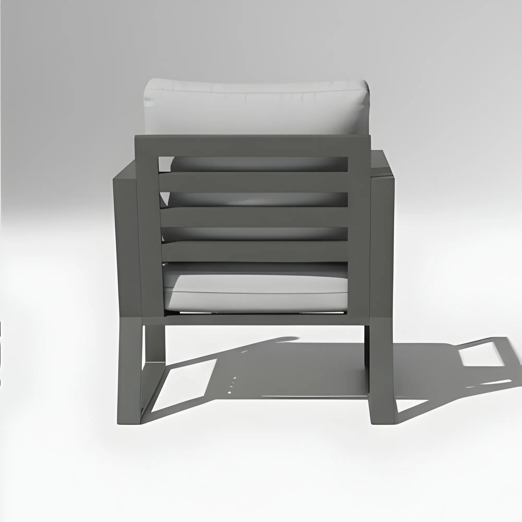 Silla de Exterior con Brazos Bolonia 25