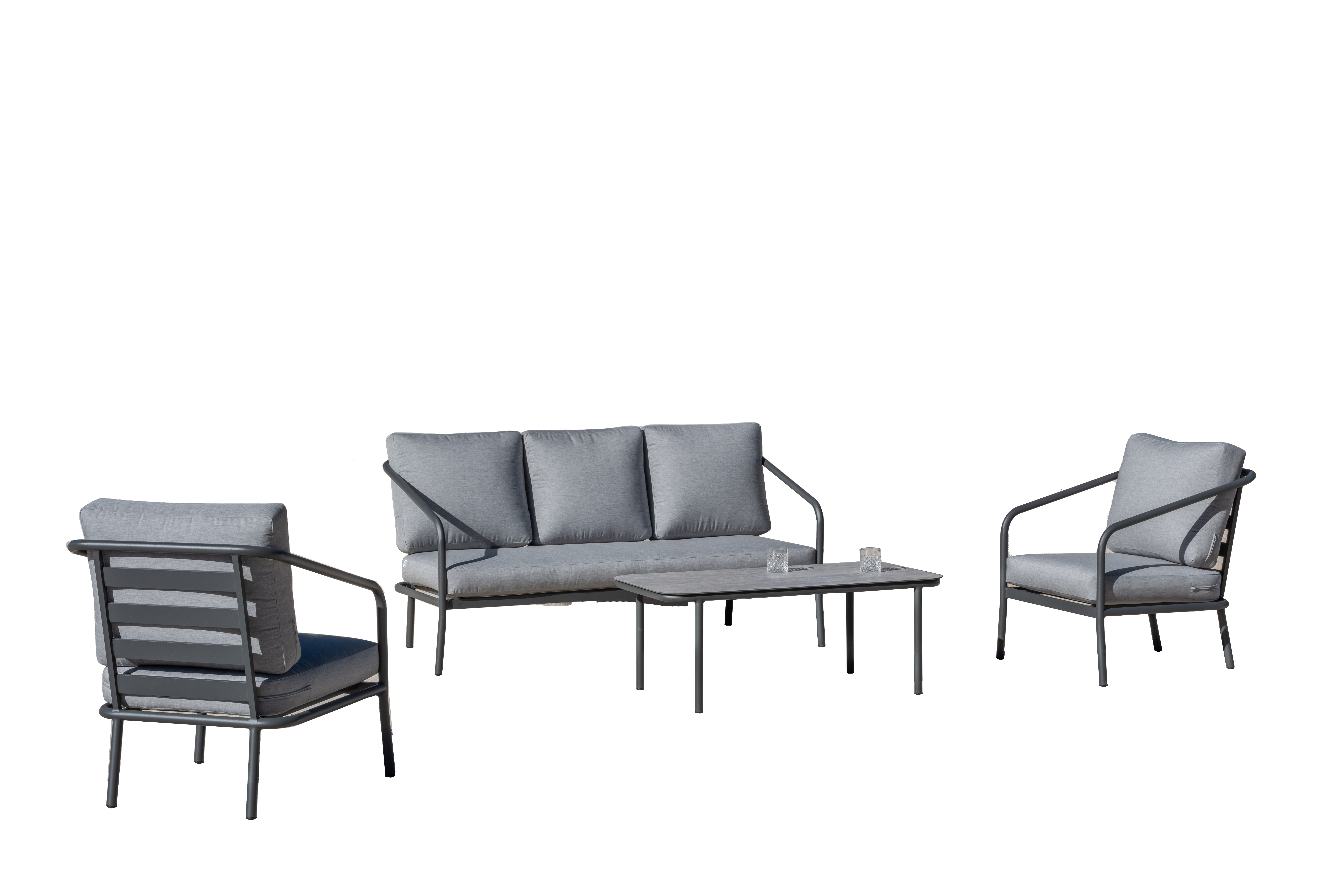 Conjunto de Jardín de Aluminio Alexis-8