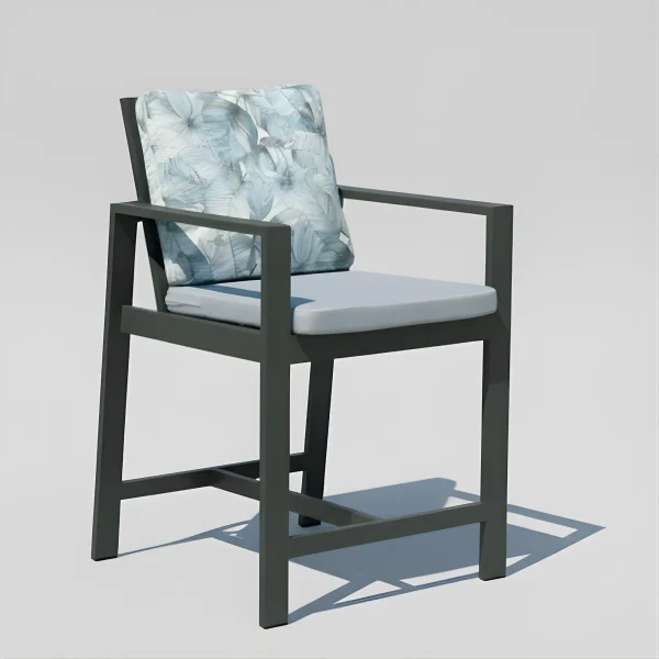 Silla Alta de Bar de Aluminio Marlet-3