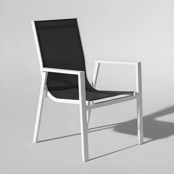 Silla de exterior apilable Sidney 3