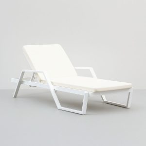 Tumbona para hostelería de aluminio Portofino