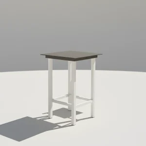 Mesa Alta de Bar Cuadrada Boracay 70