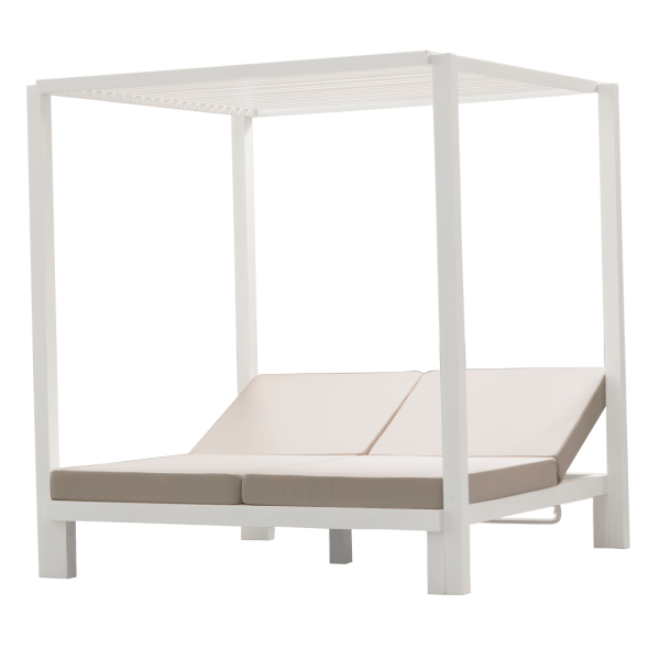 Cama Balinesa con techo de lamas Oxaca-80