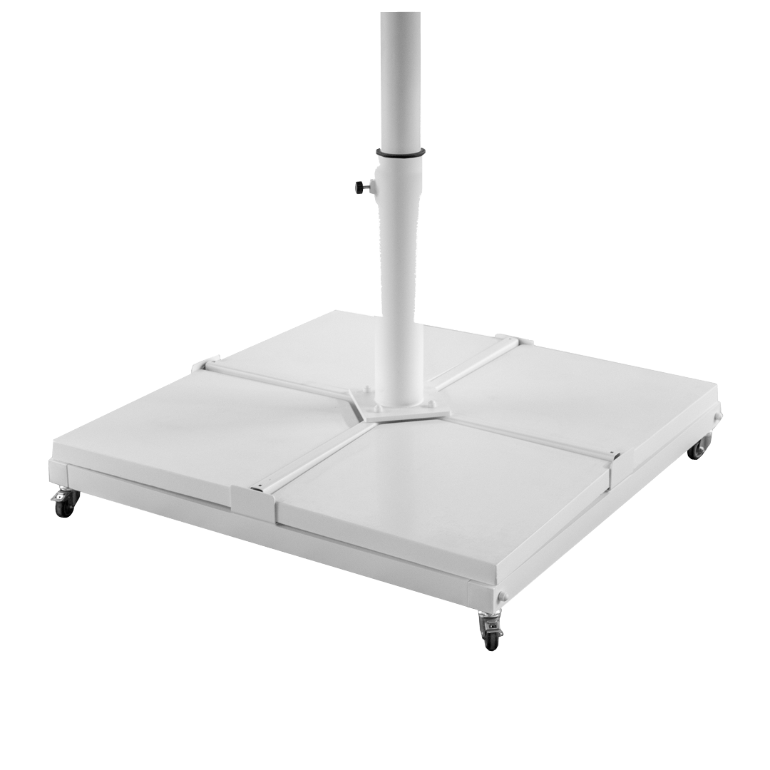 Juego de 4 bases de cemento para parasol