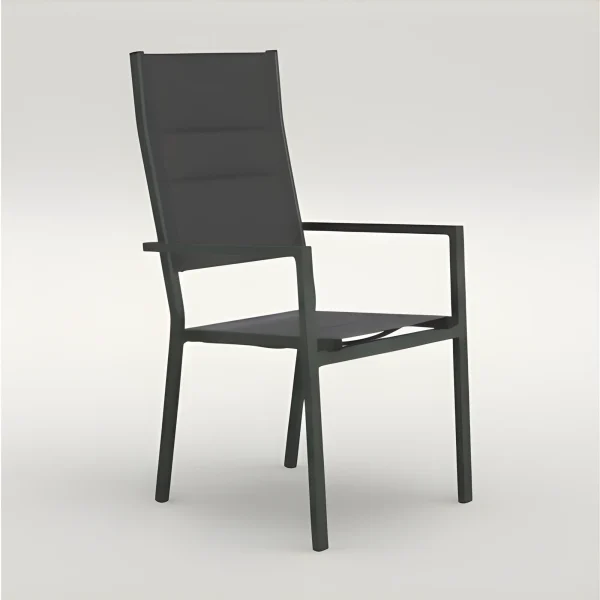 Silla de aluminio y textilene Lion 3