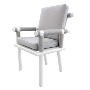 silla de cuerda y aluminio nusa