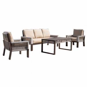 Conjunto de Muebles de Jardín de Cuerda Estambul-8