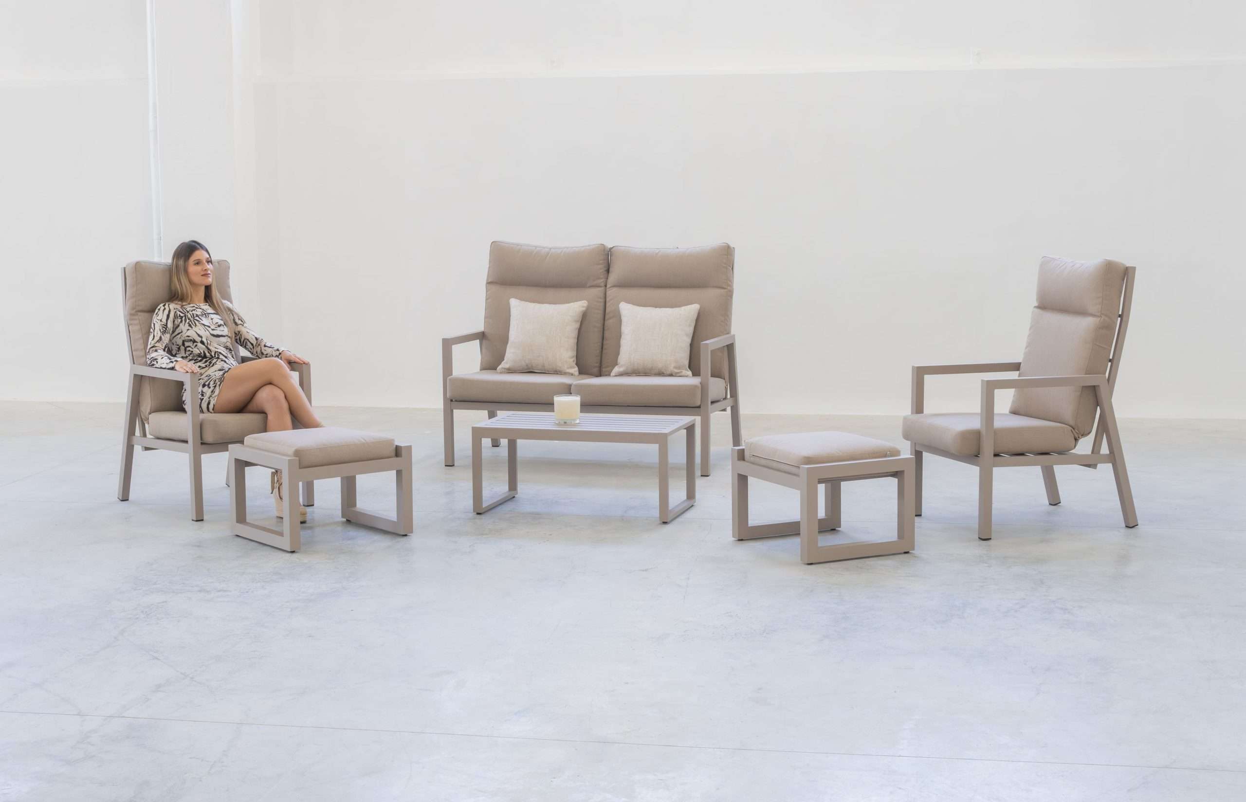 Conjunto de Sofá de Aluminio Haston-9