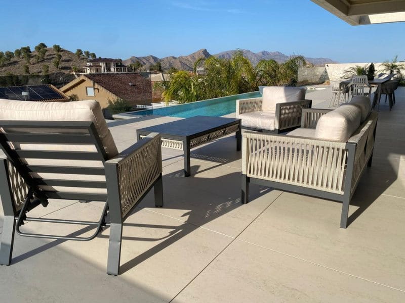 muebles de jardín en Madrid