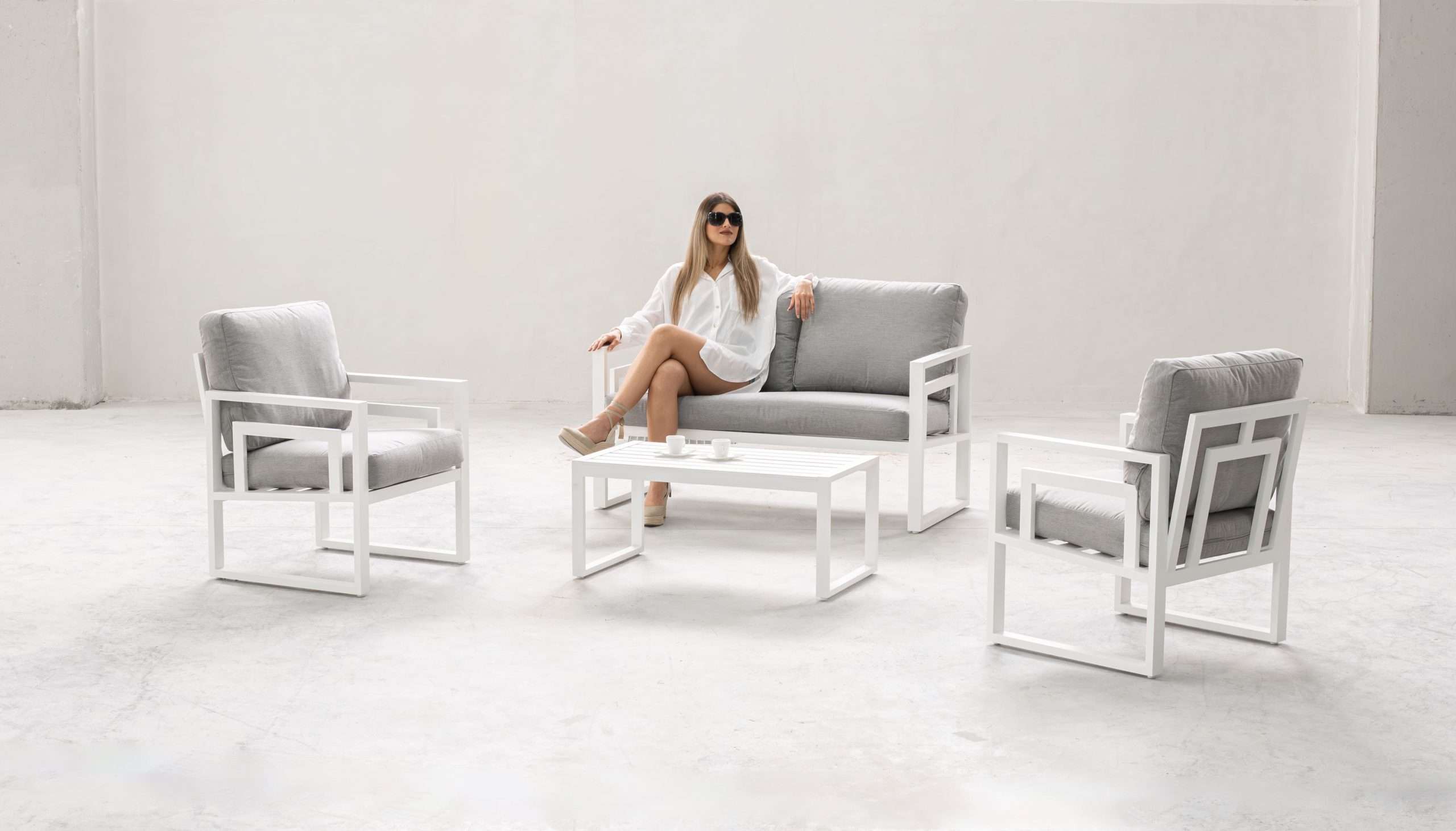 Conjunto de Jardín Aluminio Senia-7 - Imagen 2